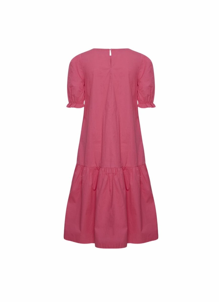 Diversita Kjole - Ixhalyn Dress Shocking Pink - 34 - - Diversita - 5715297550200