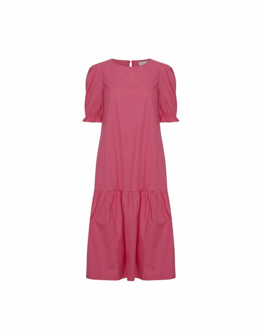 Diversita Kjole - Ixhalyn Dress Shocking Pink - 34 - - Diversita - 5715297550200