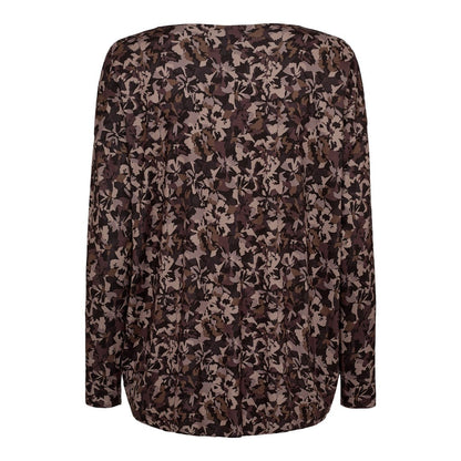 Liberte Essentiel Bluse - Liberte Alma Bluse Brown Camo Flower &quot;NYHED&quot; - XS/S - - Diversita -