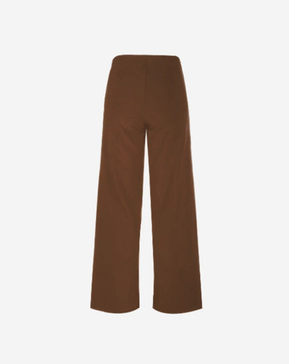 Liberte Essentiel Bukser - Henne Wide Pants Brown &quot;NYHED&quot; - XS - - Diversita - 5707085526061