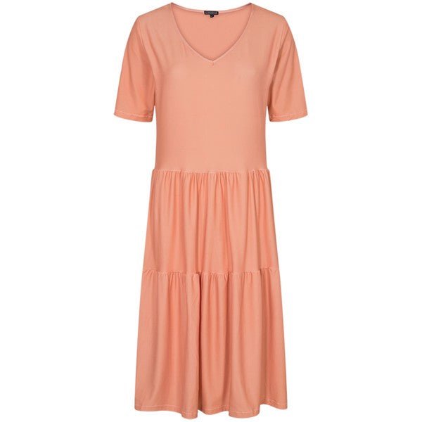 Liberte Essentiel Kjole - Alma Short Loose Dress Papaya - XS/S - - Diversita - N/A