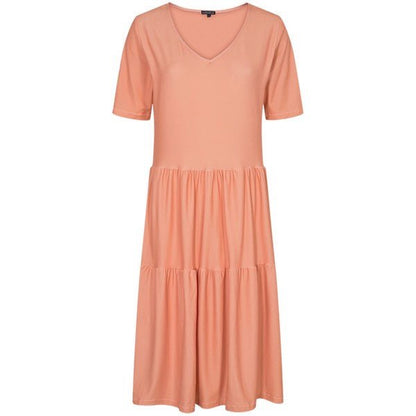 Liberte Essentiel Kjole - Alma Short Loose Dress Papaya - XS/S - - Diversita - N/A