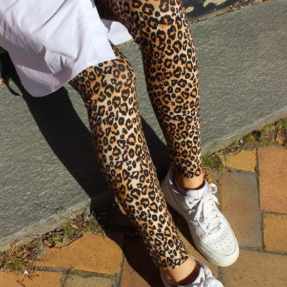 Liberte Essentiel LEGGINGS - Ninni Legging Leo - XS/S - - Diversita - 5707085186326