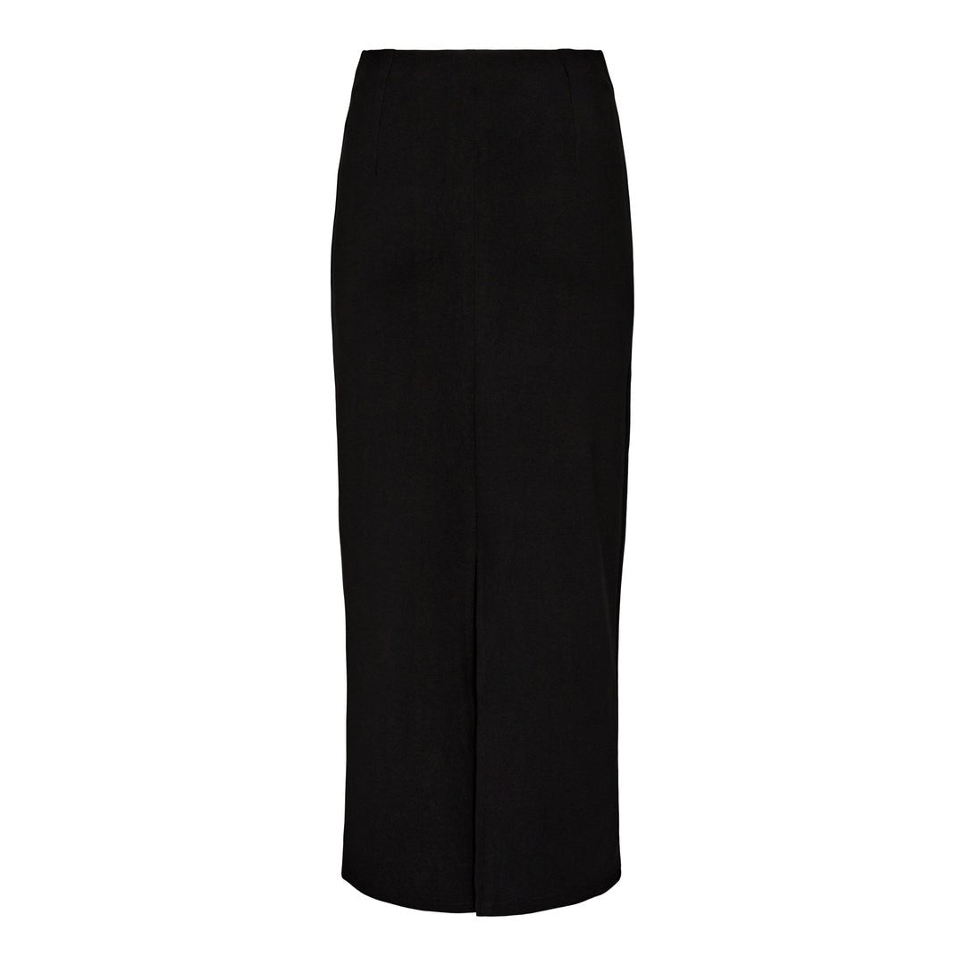 Liberte Essentiel Nederdel - Henne Long Skirt Black &quot;NYHED&quot; - XS - - Diversita - 5707085536084