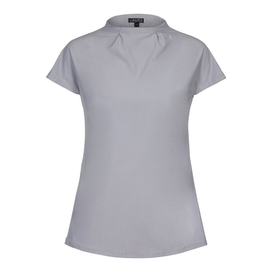 Liberte Essentiel T-shirt - Alma T-Shirt Silver Scone - XS/S - - Diversita - 5707085129699