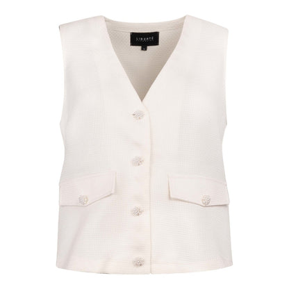 Liberte Essentiel Vest - Liberte Dara Vest Creme - XS - - Diversita -