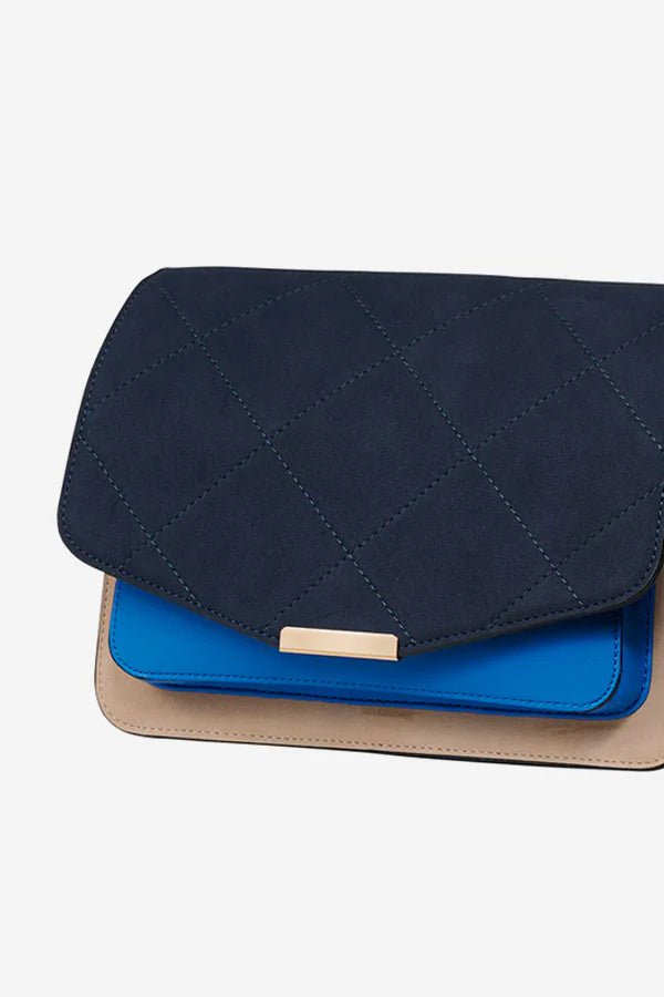 Noella Håndtaske - Blanca Multi Compartment bag Taske - Navy/Sand/Blue - Onesize - - Diversita - 5714694642198